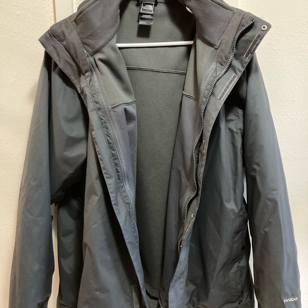 North face. Black. XL. Utility jacket